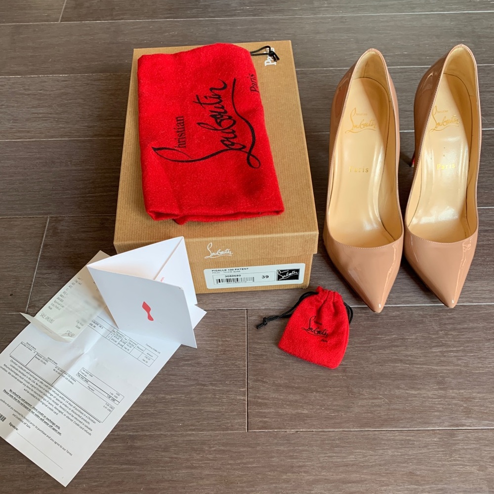 *SOLD* Christian Louboutin Pigalle 100 Patent